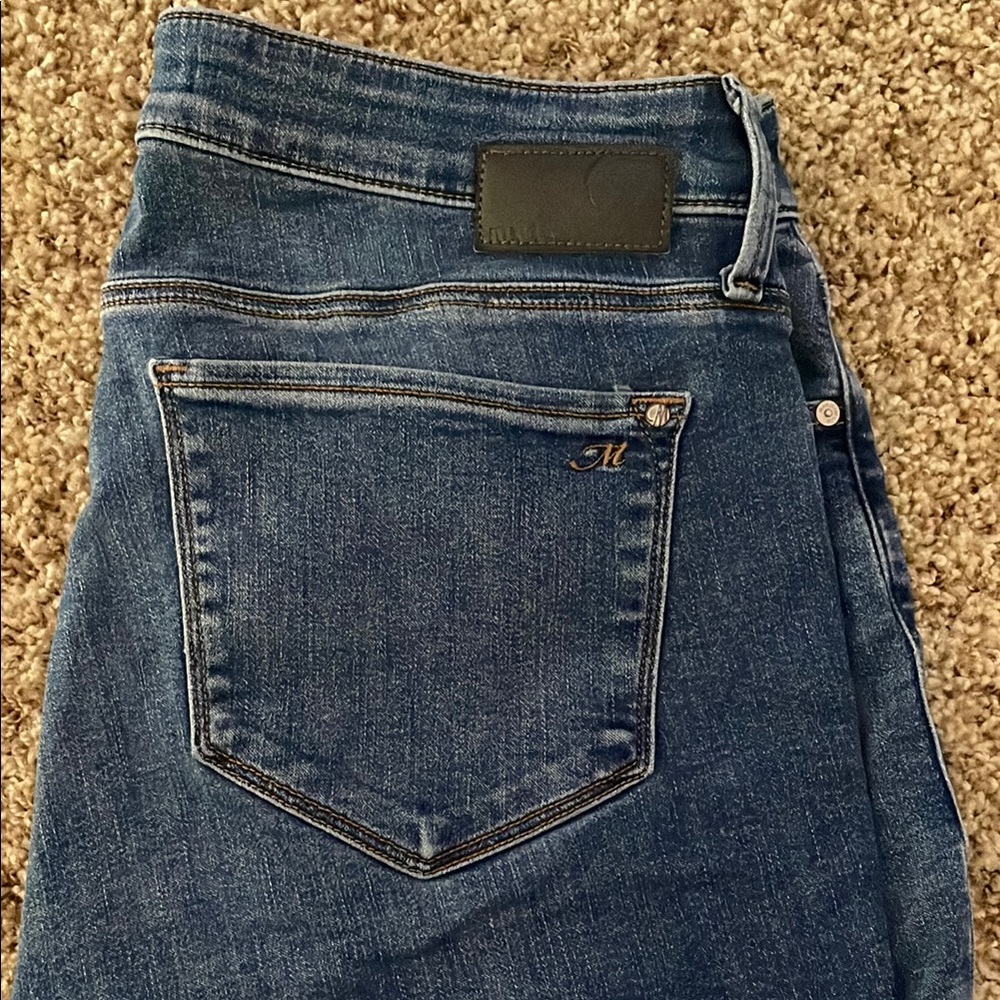 Mavi Women's Blue Denim Jeans